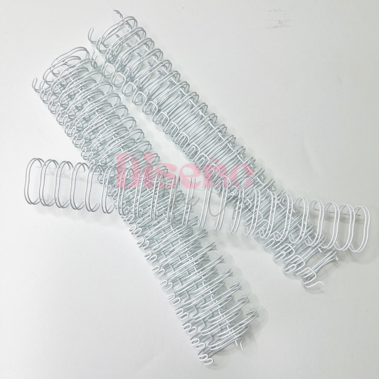 Resorte de 7/8 (22,2 mm) color blanco 10 unidades