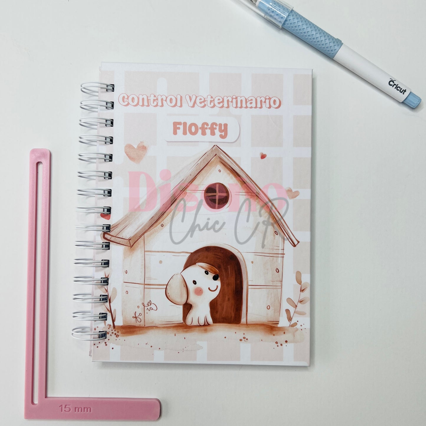 Cuaderno de Control Veterinario para mascotas 🐶💕