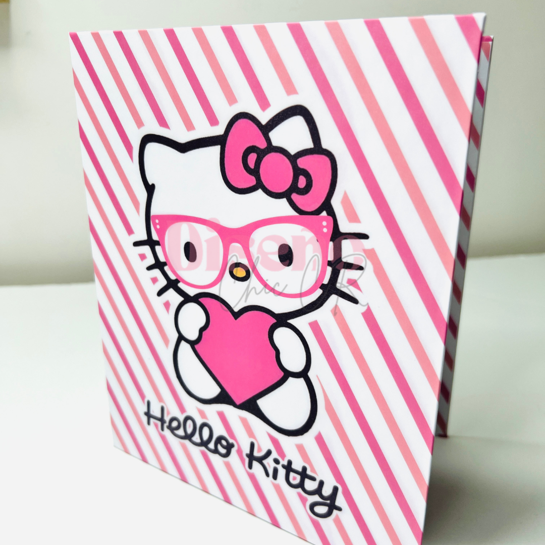 Cuaderno A5 inspirado en Hello Kitty
