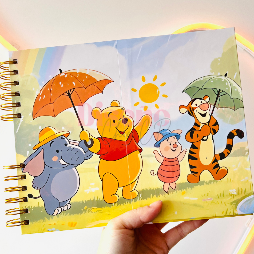 🍯 Maxi cuaderno inspirado en Winnie The Pooh