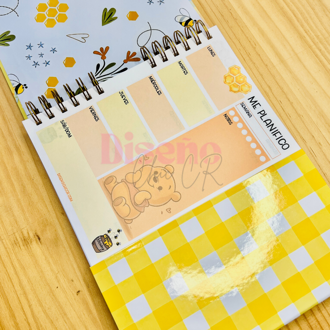 🍯 Maxi cuaderno inspirado en Winnie The Pooh