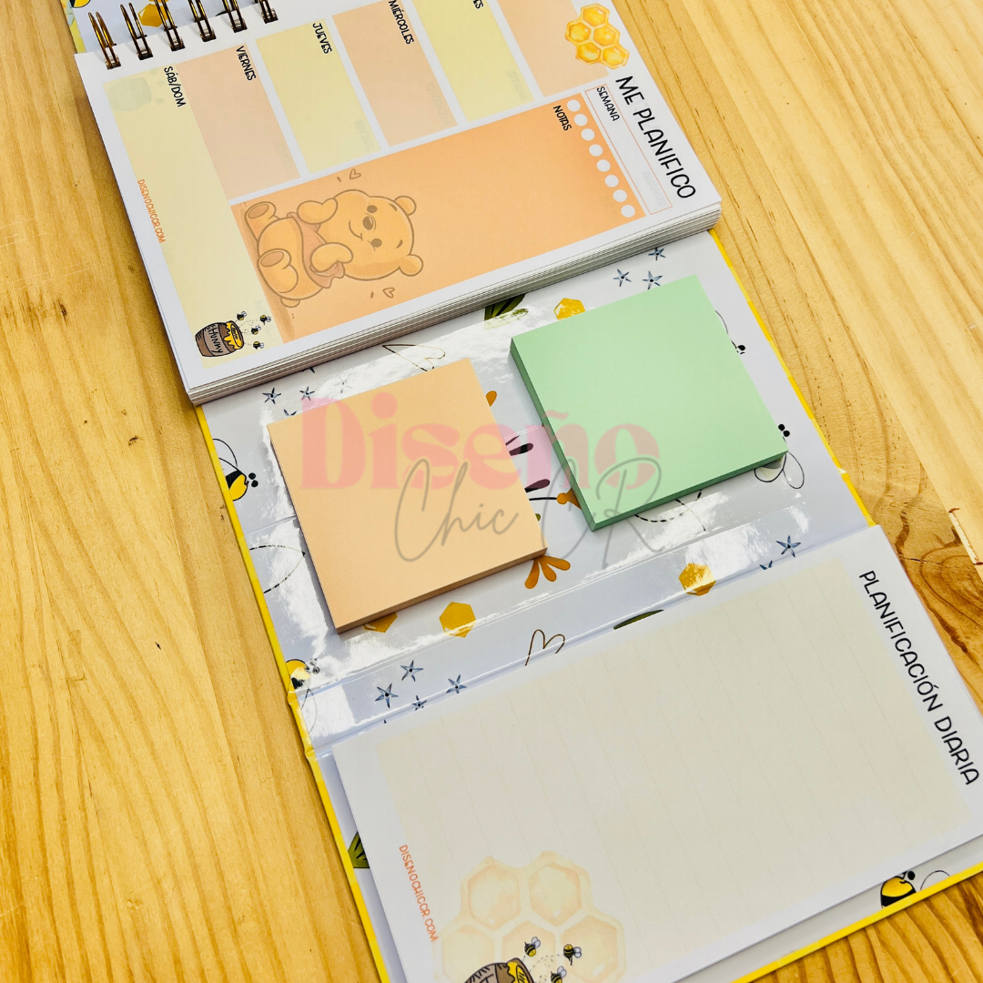 🍯 Maxi cuaderno inspirado en Winnie The Pooh