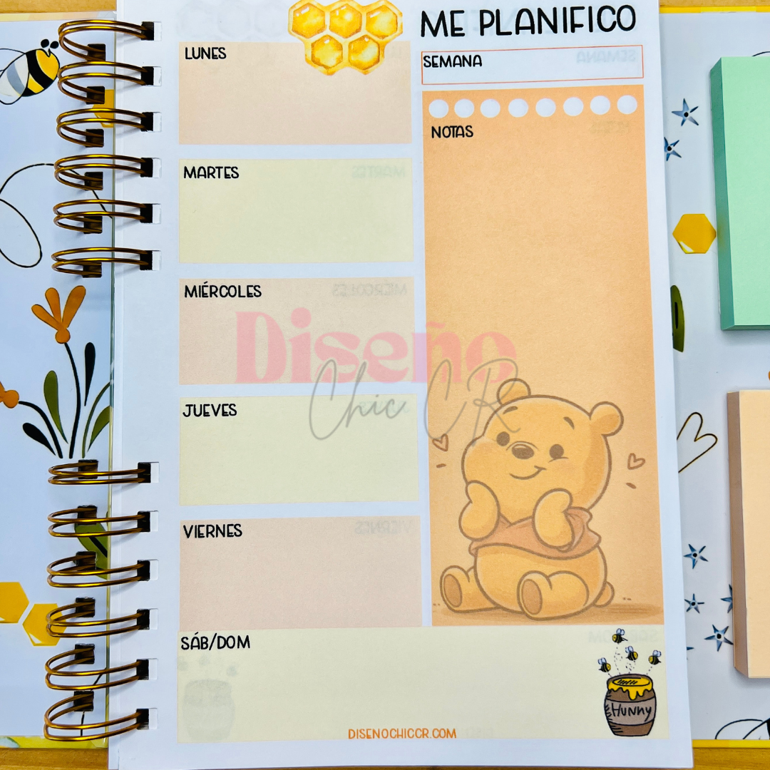 🍯 Maxi cuaderno inspirado en Winnie The Pooh