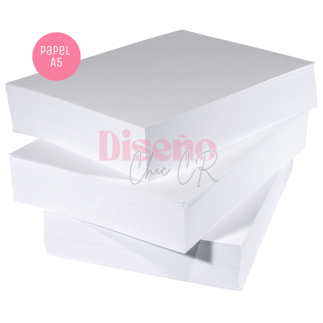 Resma de papel A5 - 75 g