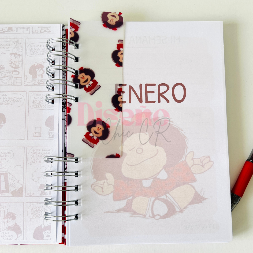 Agenda Mafalda sin fechas