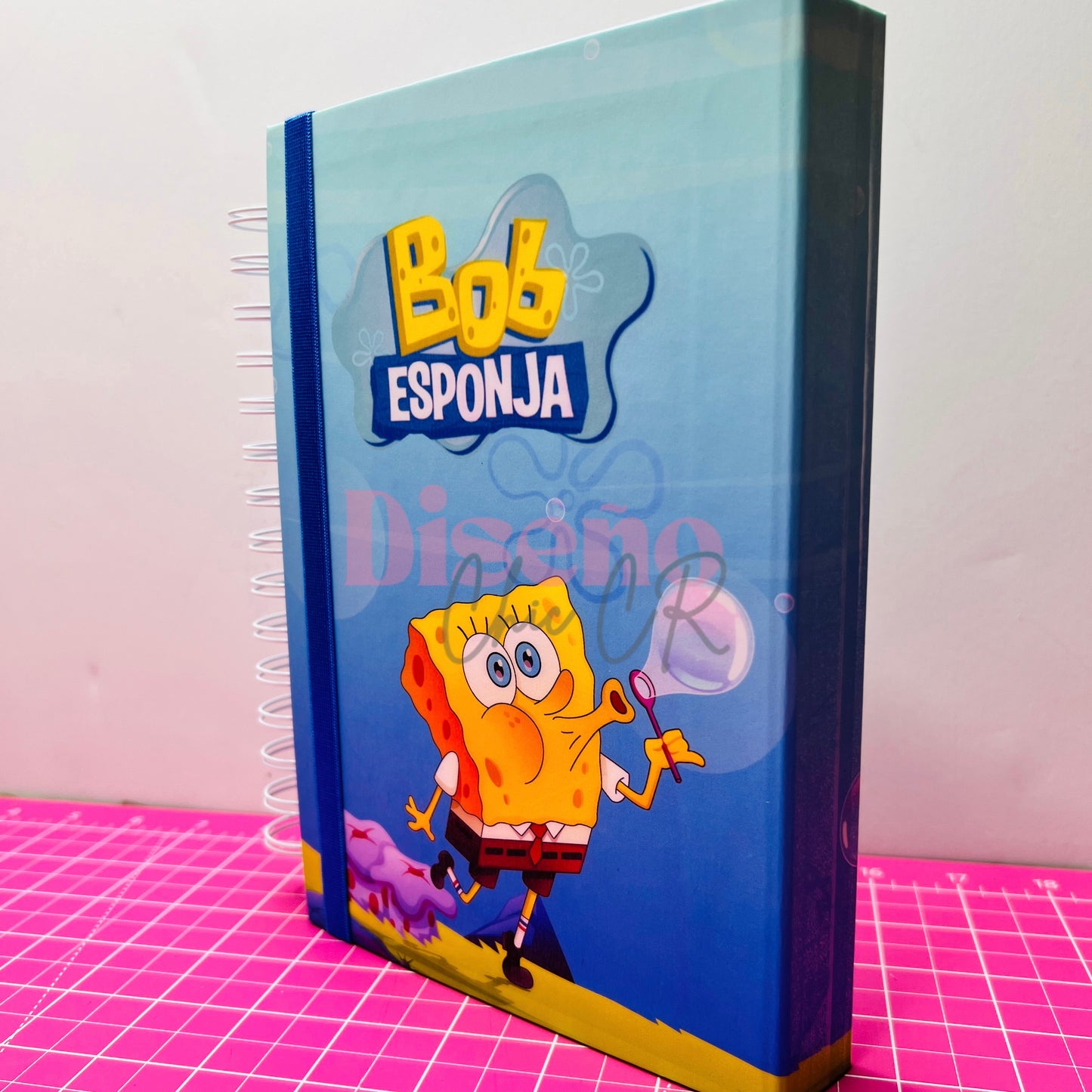 Cuaderno y libreta de pendientes inspirado en Bob Esponja